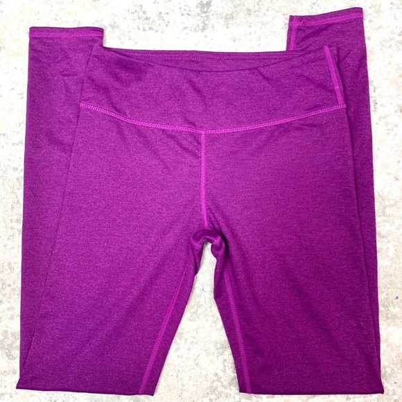 Fabletics Magenta Full Length Leggings - Picture 2 of 5